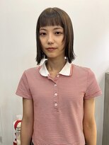 ベンジー 薬院大通店(benji)&nbsp;ボブ×顔周りレイヤー