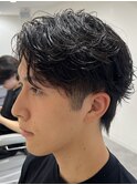 フェザーパーマ/ニュアンスパーマ/韓国マッシュ/錦糸町駅/men's