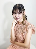 ステラ(Stella)&nbsp;宣材サロモ撮影。ウェーブ巻きハーフアップ編VOL3.0