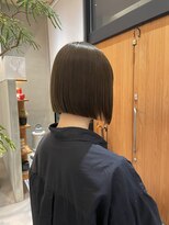 ルプラス(le place.)&nbsp;髪質改善ストレート×ぱつっとボブ