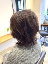 ハル ヘアラボ(HARU hair labo)&nbsp;多毛、強いクセ毛　ウルフでくせ毛活かし