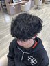 【メンズ】360度美シルエット/カット+ご希望のパーマスタイル