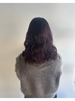 ヘアーメイク ラグズ(Hair Make Luxtz) カシスピンク春トレンドカラーピンクベージュ