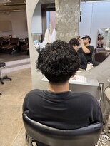 リラクオーレメンズ(LIRA CUORE men's) シャドウパーマ/メンズ縮毛矯正/毛流れセンターパート