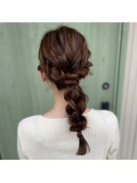 ヘアーレクスアリイ(Hair Lex Alii)&nbsp;ふわふわ編みおろしヘア/ヘアアレンジ/ヘアセット