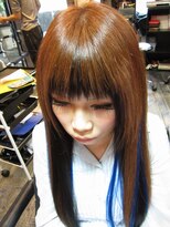 トリックストア(TRICK STORE)&nbsp;小顔効果もありパンチもあるインナーローライトカラー。