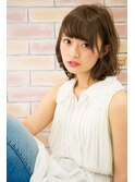 ミディアムボブスタイル