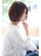 イースタイル 一社店(e style) お手入れ簡単前下がりショートボブ