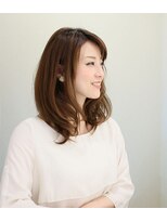 ヘアーアンドメイクアイリー(Hair&make IRIE) ゆるめのパーマのセミロングスタイル☆