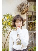 ページボーイ美容室&nbsp;大きく動かすスウィングボブ