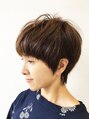 ミュゼ ヘアアンドメイク(Muse'e hair&make)&nbsp;顔周り・えりあしのおさまり・シルエットを大事に創りあげます。