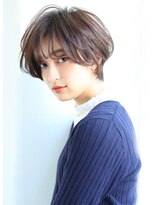 ラエティス(Laetus)&nbsp;30代40代50代/大人可愛い/ワンサイドショート/ブランジュカラー