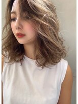 ブラン 梅田(Blanc) 【Blanc】ハイライトカラー_デザインカラー_ベージュカラー