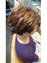 ヘアアンドメイク イムス(hair&make imus) メッシュ&カット