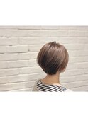 コロンと丸みショートボブ^^