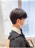 #ミニショート#マッシュ#くびれヘア#似合わせカット
