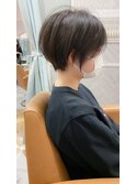【斉藤 航人】女の子らしく!丸みのテラコッタ風ショートボブ