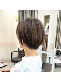 量が多い人へ☆八戸丸みショートボブ 20代30代40代50代