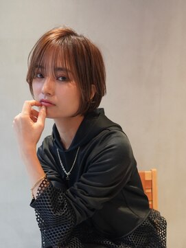 ニコ トウキョウ(nico TOKYO) 大人かわいい前下がりショートボブ/丸みマッシュショート