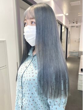 ゲーム 原宿店(GAME) ダブルカラーグレージュカラーケアブリーチハイトーンカラー韓国