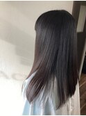 黒髪サラサラストレート