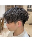 波巻きパーマ 大阪メンズパーマ