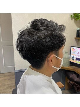 カミケン 清明店(kamiken.) 簡単スタイリング抜け感ナチュラルパーマ【カミケン清明店】