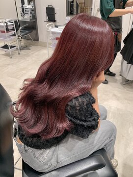 ゴウトゥデイ 渋谷MODI店(GO TODAY) ピンクパープル ケアブリーチ ダブルカラー 〈渋谷/渋谷駅〉