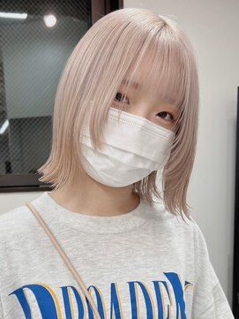 ベレーザ 渋谷(BELEZA) 1638ニュアンスカラーシルキーグレーベージュハイトーンカラー