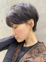 ハルキ ミナト ジャパン オオサカ(HARUKI MINATO japan OSAKA)&nbsp;40代50代小顔似合わせカットくびレイヤーエモージュ大人可愛い