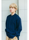 ハイトーンカラーメンズマッシュショート/20代30代