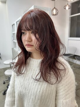 クリアーオブヘアー 池下店(clear OF HAIR) coral pink