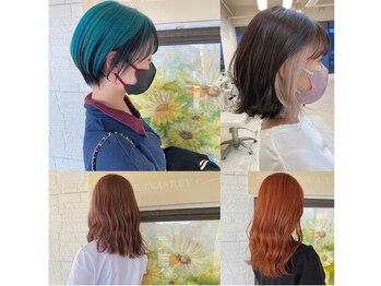 トイロ(toiro.)の写真/【山口大学正門から徒歩1分】ブリーチしても手ぐしが通るケミカルケアで髪本来の美しさを引き出します。