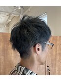 暗くても透明感あり!ブルージュカラー