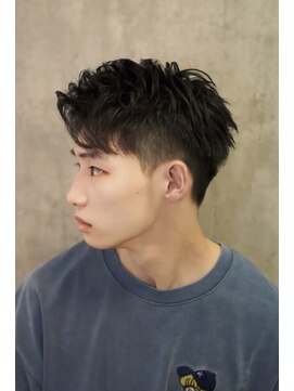 ヒロギンザ 仙台本店(HIRO GINZA) 仙台ビジネスカット　ツーブロック　アップバング