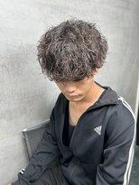 ネクスト 静岡店(NEXT)&nbsp;MEN'S HAIR カルマパーマ ダークアッシュ ニュアンスパーマ