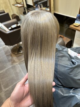 ヘアーメイク ロン(Ron) ゴールドベージュ×ミルクティー×シャンパンベージュ