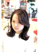 ヘアーステージ シーオーアル&nbsp;韓国風ミディアムスタイル