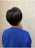 黒髪ハンサムショート×髪質ケアトリートメント#3