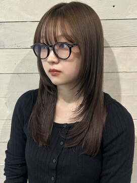 ルノン(LUNON) グレージュ/髪質改善カラー/透明感カラー