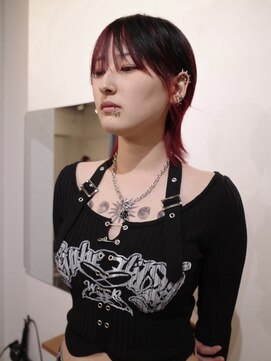 ヨー(Yoh-) 【デザインショート/ササキケイスケ】ショートヘア/ウルフカット