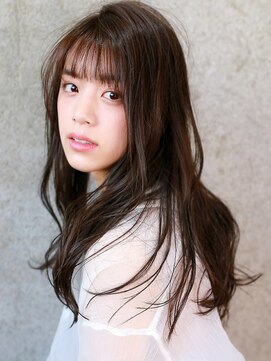 ラフィス ヘアー ミミ 流山おおたかの森店(La fith hair Mimi) 【La fith】 ナチュラルセミロングヘア