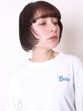 ヨファヘアー 岡本店(YOFA hair) イメチェン似合わせカットメルティカラーショートボブ0203