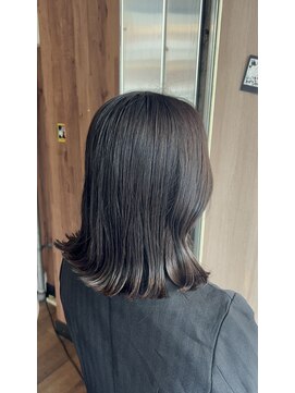 アヴァンス 天王寺店(AVANCE.) パツっとボブ×ショコラブラウン