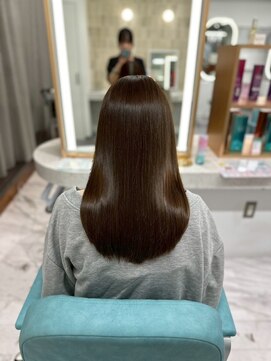 エルサ(Elsa) 【Elsa元町・三宮】サラ艶愛されストレート◎弱酸性縮毛矯正