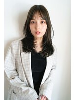 ホーミートウキョウ(HOMIE TOKYO) レイヤーカット/マロンベージュ/ハイライト/ダブルカラー/前髪