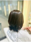 ナチュラル白髪ぼかしハイライト