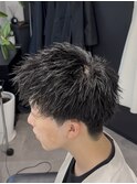 アップバングショート