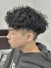 カット+スキャルプヘッドスパ￥7000 [新百合ヶ丘/メンズサロン/センターパート