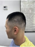 サイドフェイドヘアスタイル
